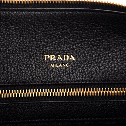 Prada Vitello Phenix Satchel Black 6 of 10