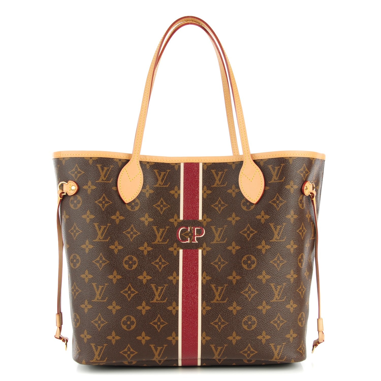 Louis Vuitton Monogram My LV Heritage Neverfull MM Bordeaux Ivory 1 of 8