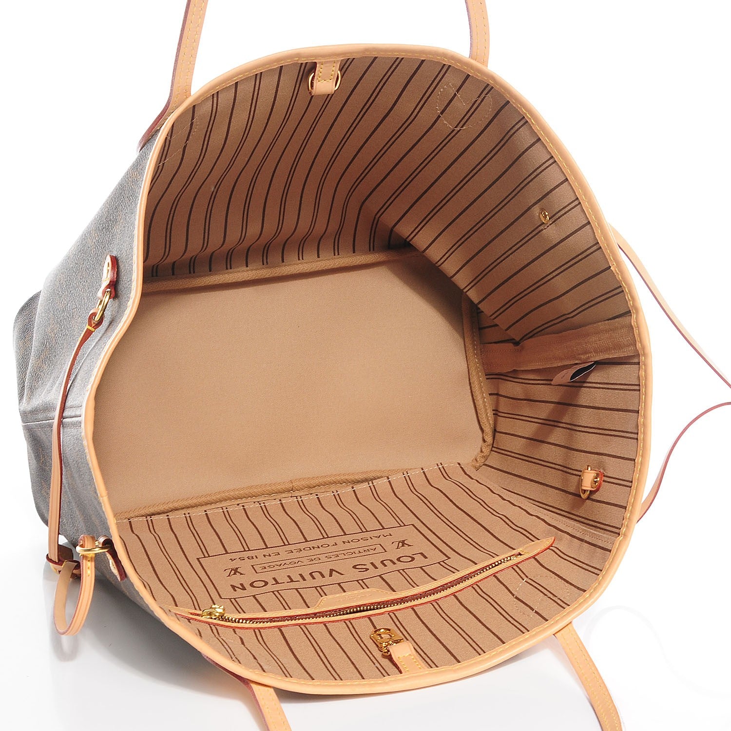 Louis Vuitton Monogram Neverfull MM 5 of 9