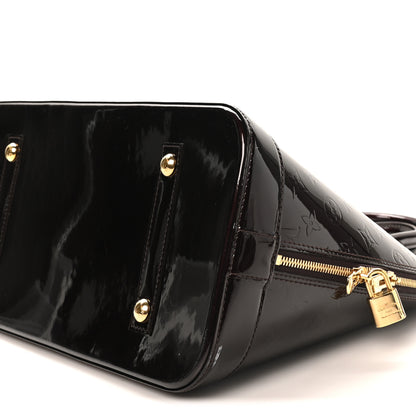 Louis Vuitton Vernis Alma MM Amarante 9 of 9