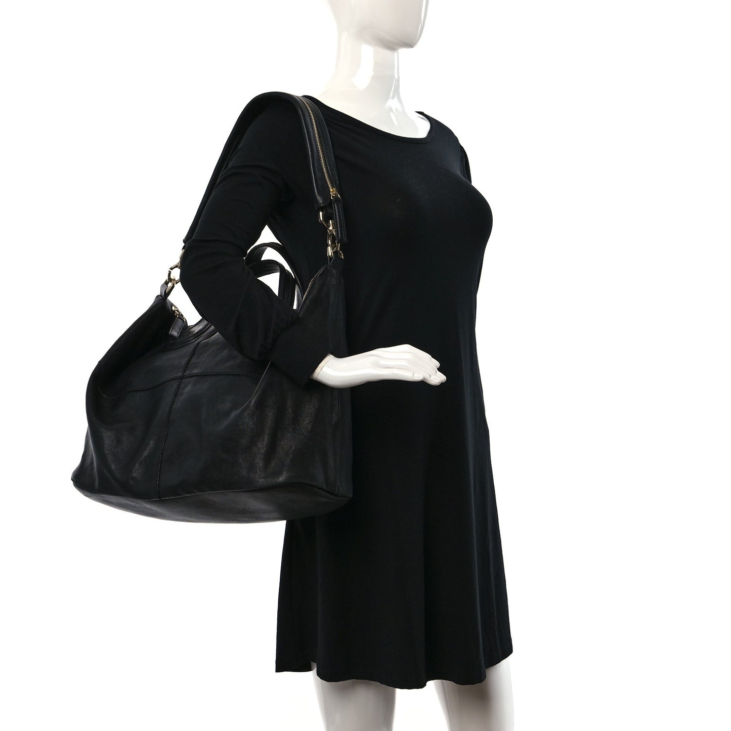 Lambskin Large Nightingale Black