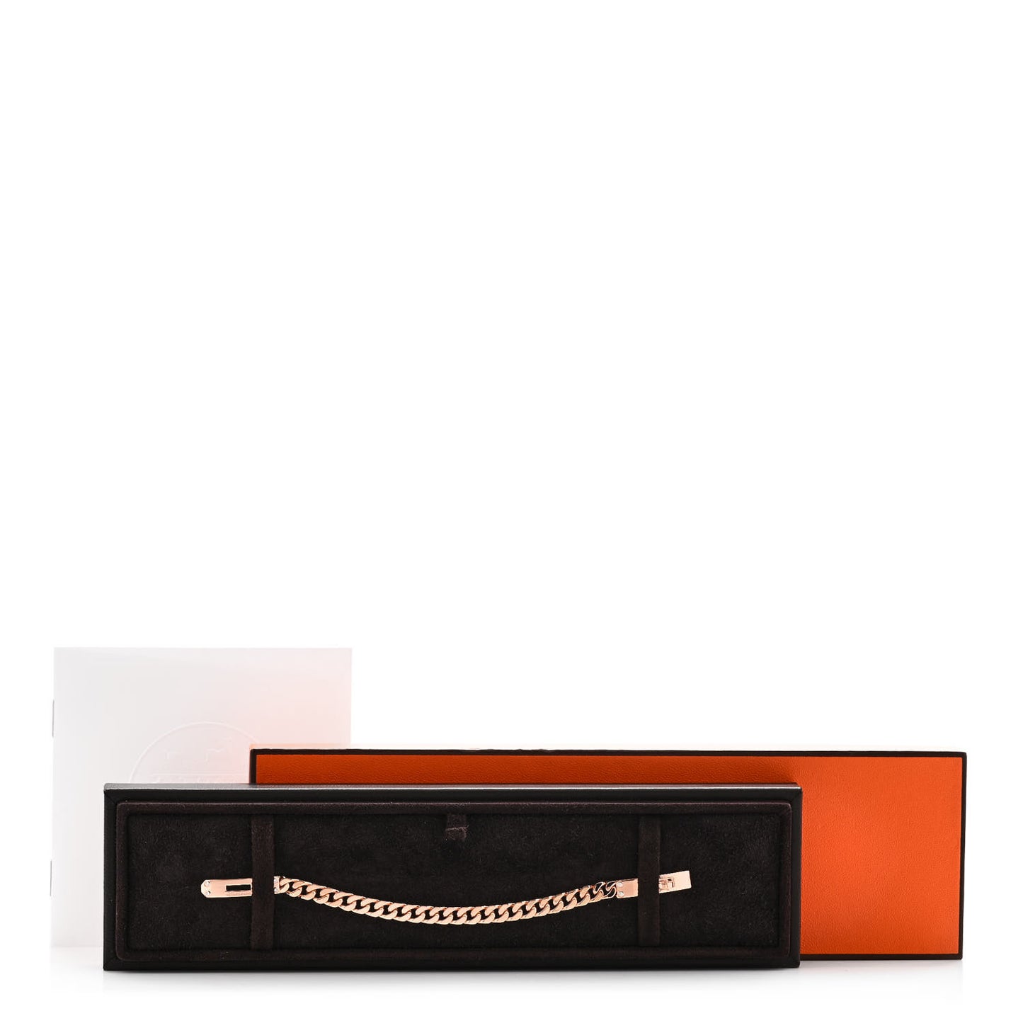 18K Rose Gold Diamond PM Kelly Chaine Bracelet XS