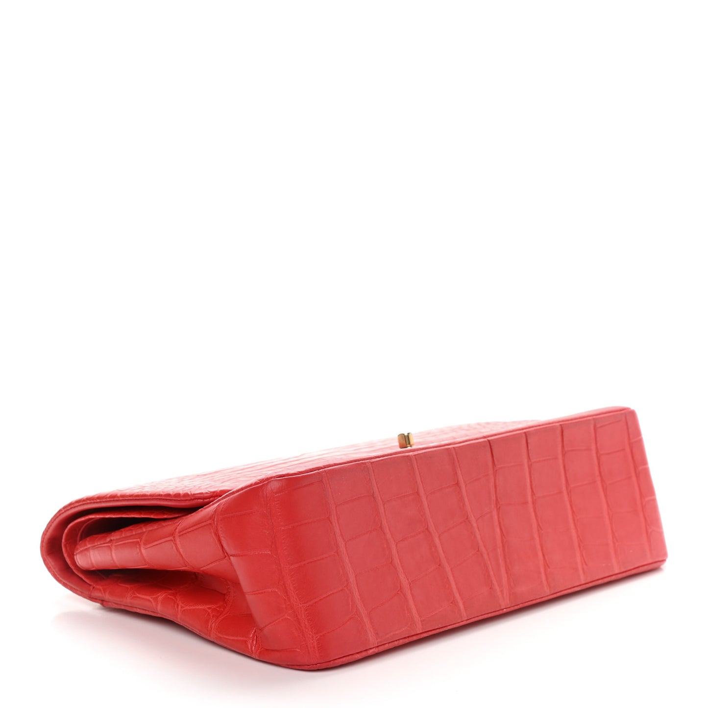 Alligator Jumbo Double Flap Red
