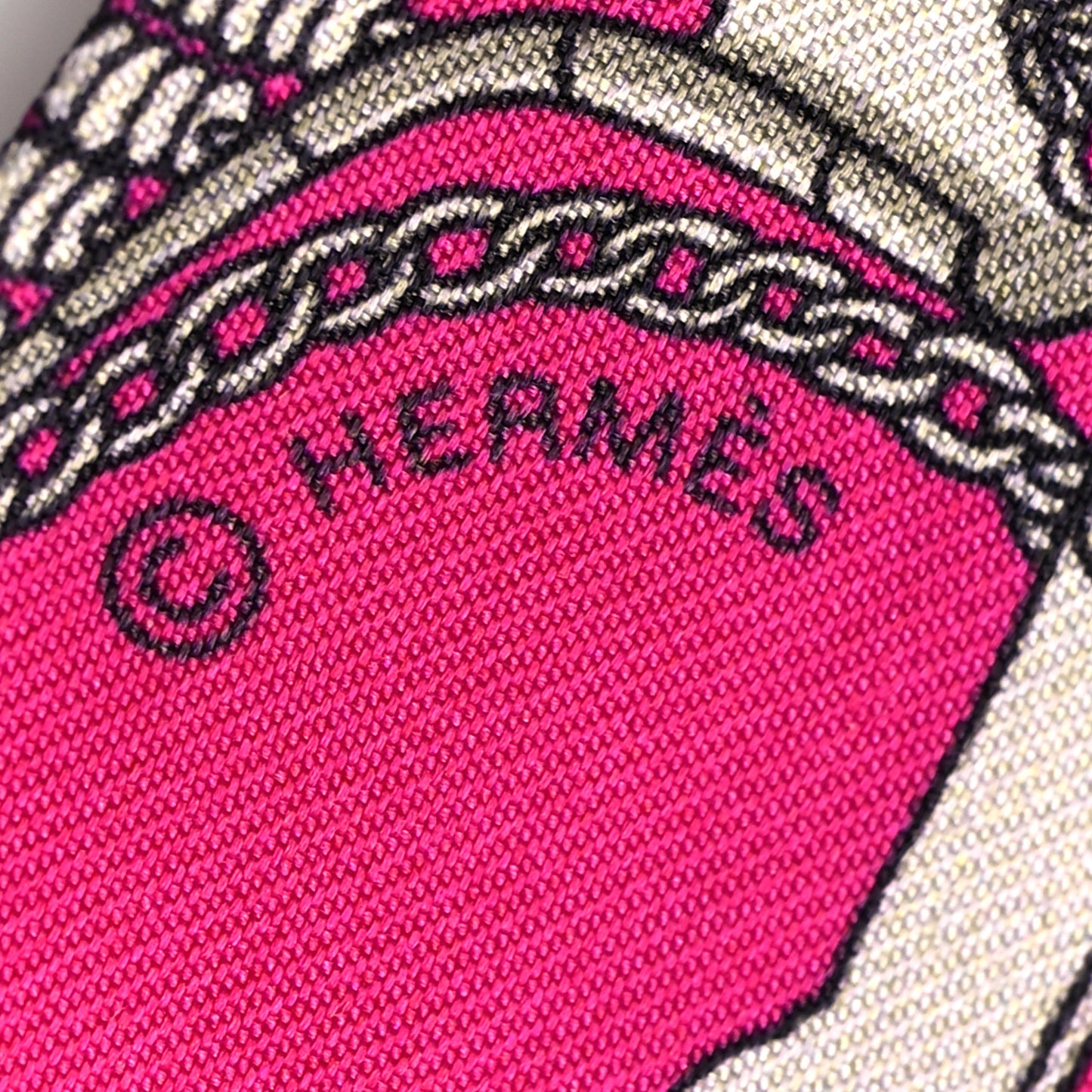 Silk Mors Et Gourmettes Remix Twilly Fuchsia Bleu Corail