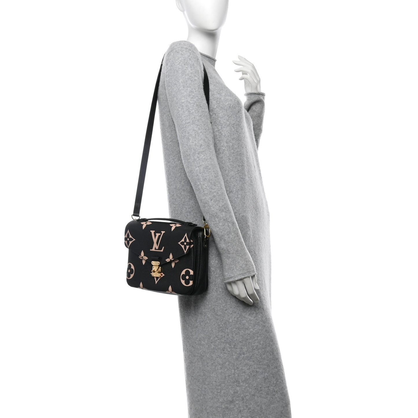 Empreinte Monogram Giant Pochette Metis Black Beige