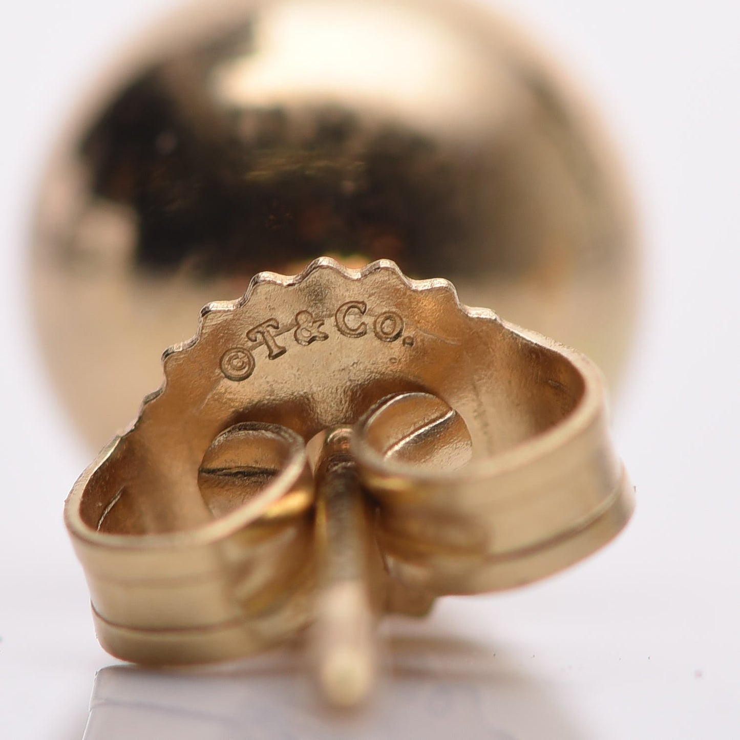 18K Yellow Gold 8mm HardWear Ball Earrings