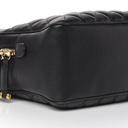 Chanel Calfskin Quilted CC Medium Vanity Case Black 10 of 12