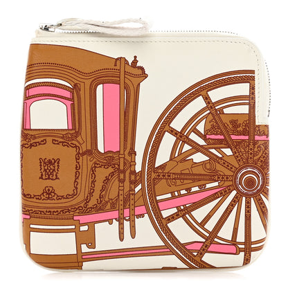 Hermes Swift Balade en Berline Carre Pocket Pouch White 1 of 6