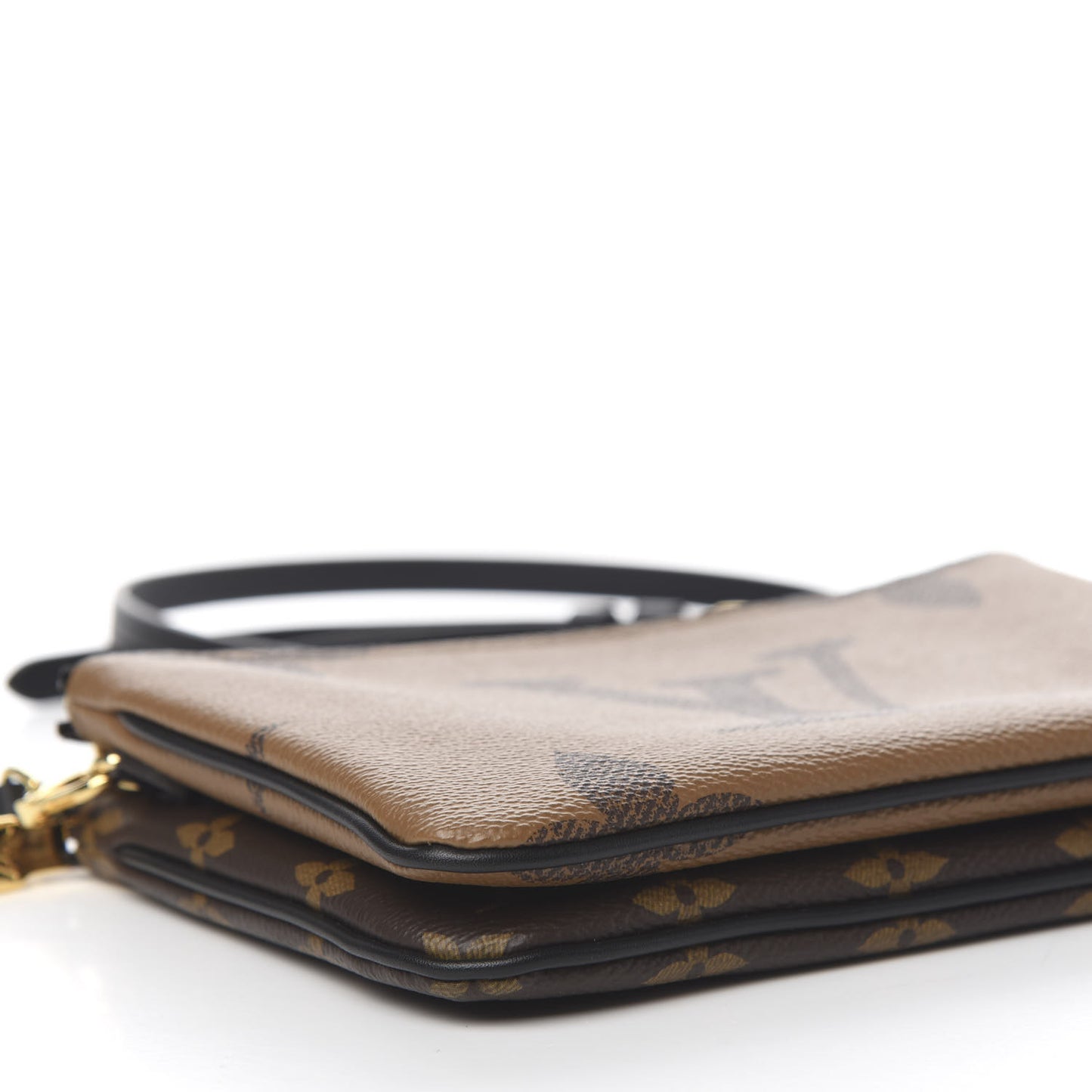 Reverse Monogram Giant Double Zip Pochette
