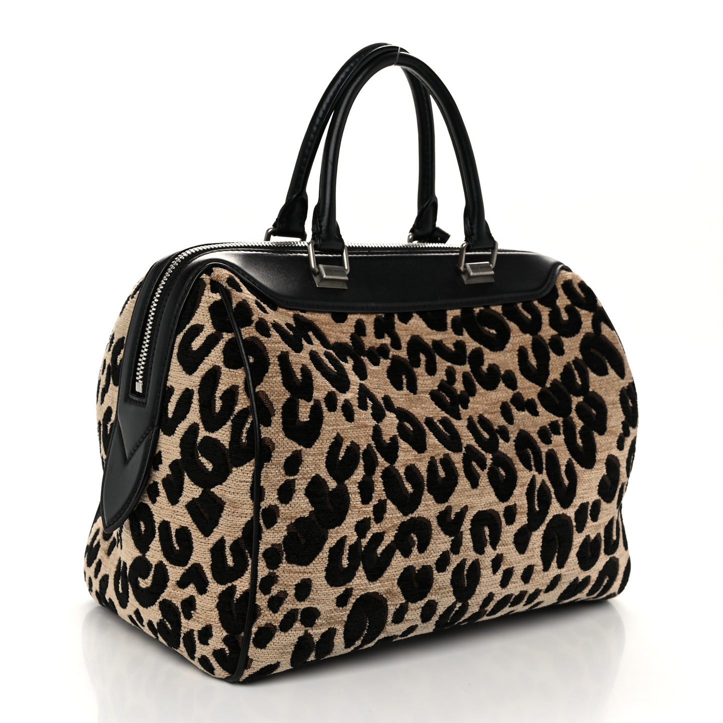 Jacquard Velvet Leopard Print Stephen Sprouse Speedy