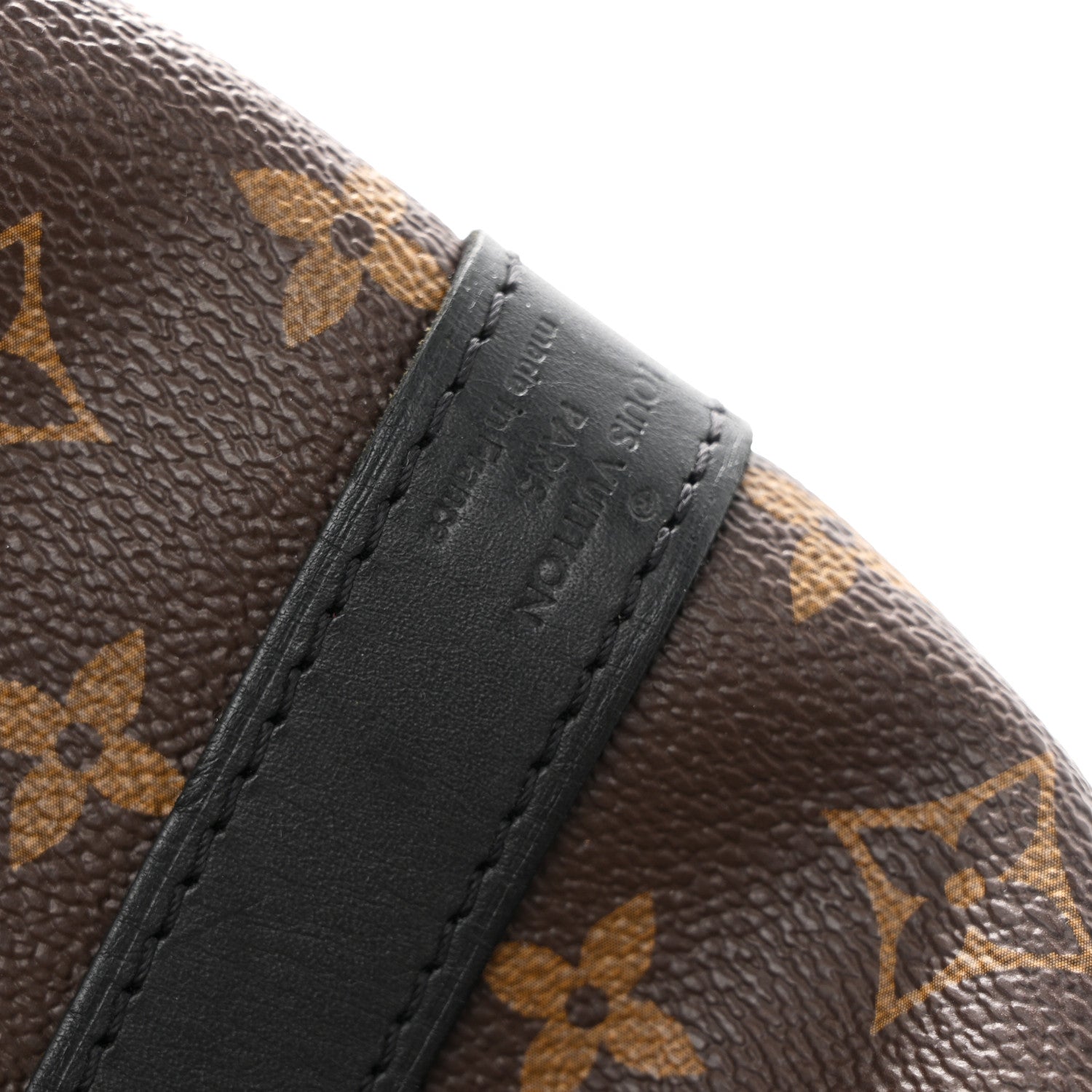 Louis Vuitton Monogram Macassar Keepall Bandouliere 55 5 of 9