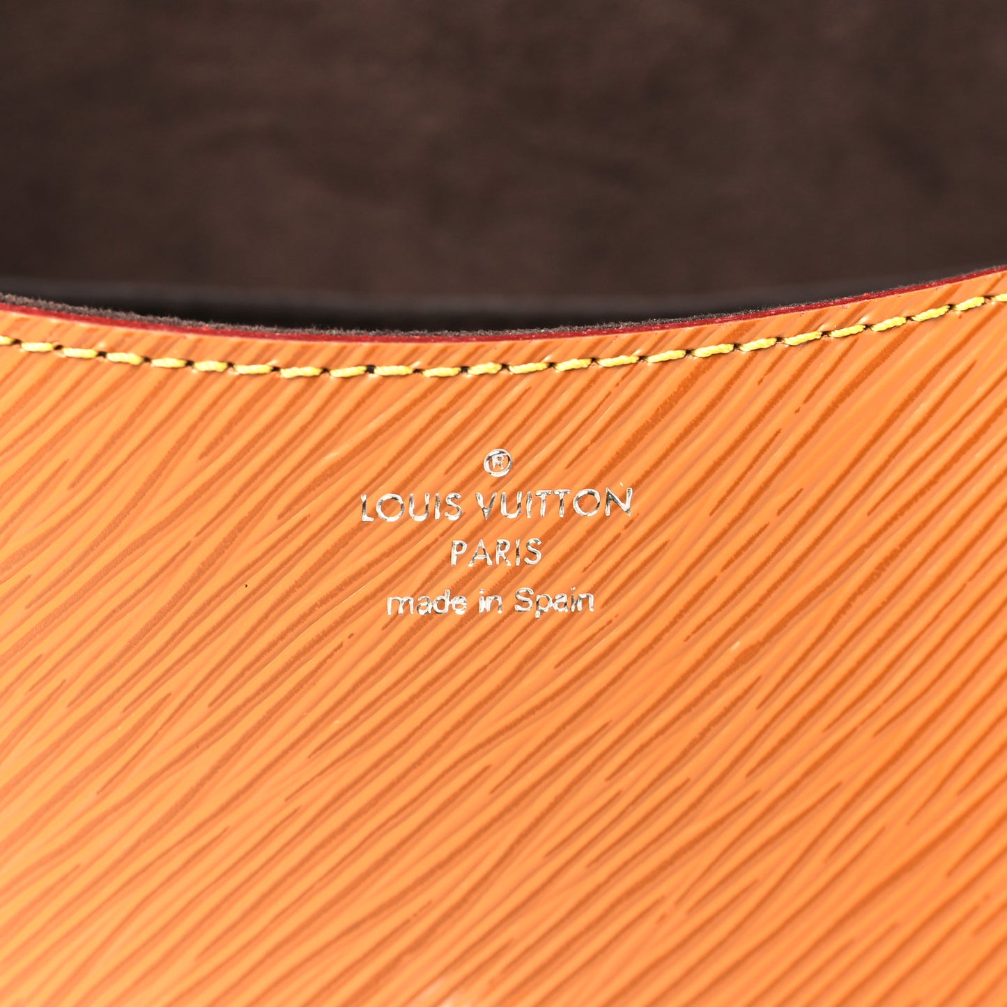 Epi Buci Crossbody Gold Honey