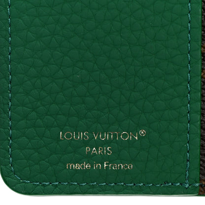 Louis Vuitton Taurillon Monogram Emily Notebook Cover PM Green 6 of 6