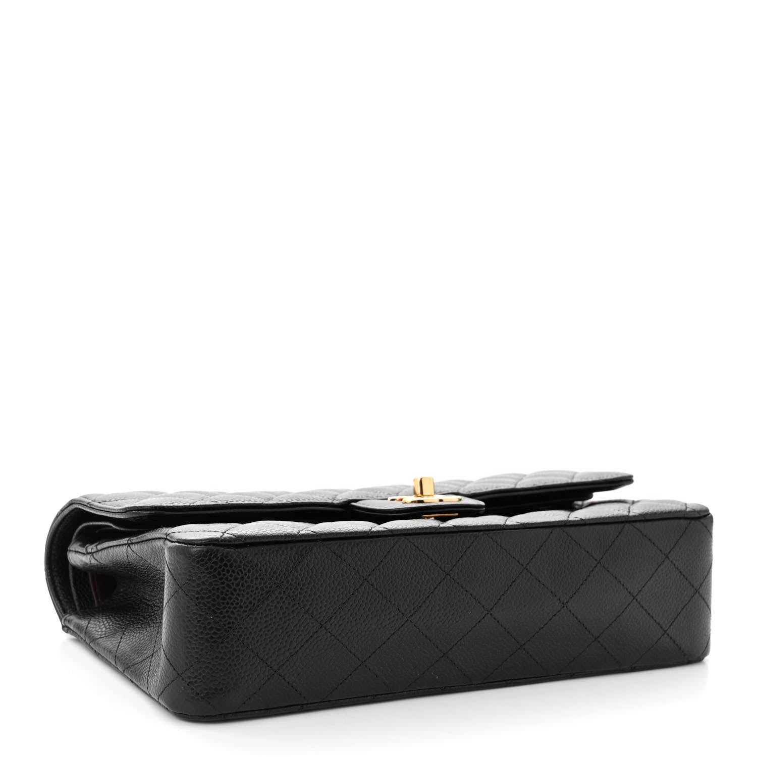 Chanel Caviar Quilted Medium Double Flap Black 4 of 11