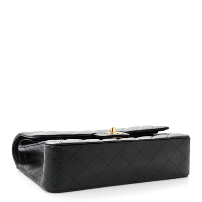 Chanel Caviar Quilted Medium Double Flap Black 4 of 11