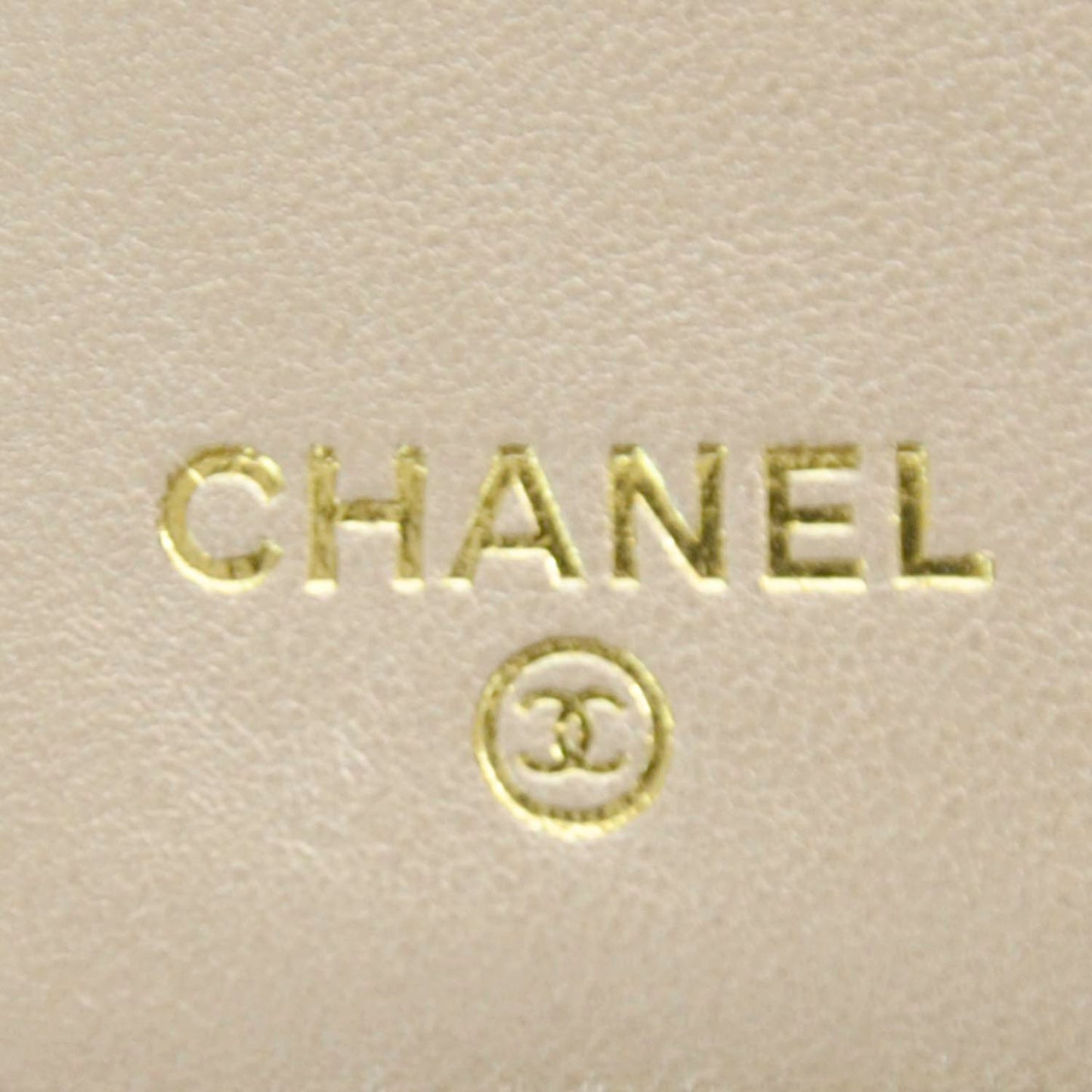 Lambskin Camellia Yen Wallet Green