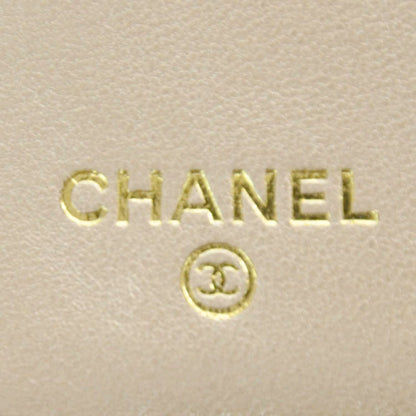 Chanel Lambskin Camellia Yen Wallet Green 6 of 8