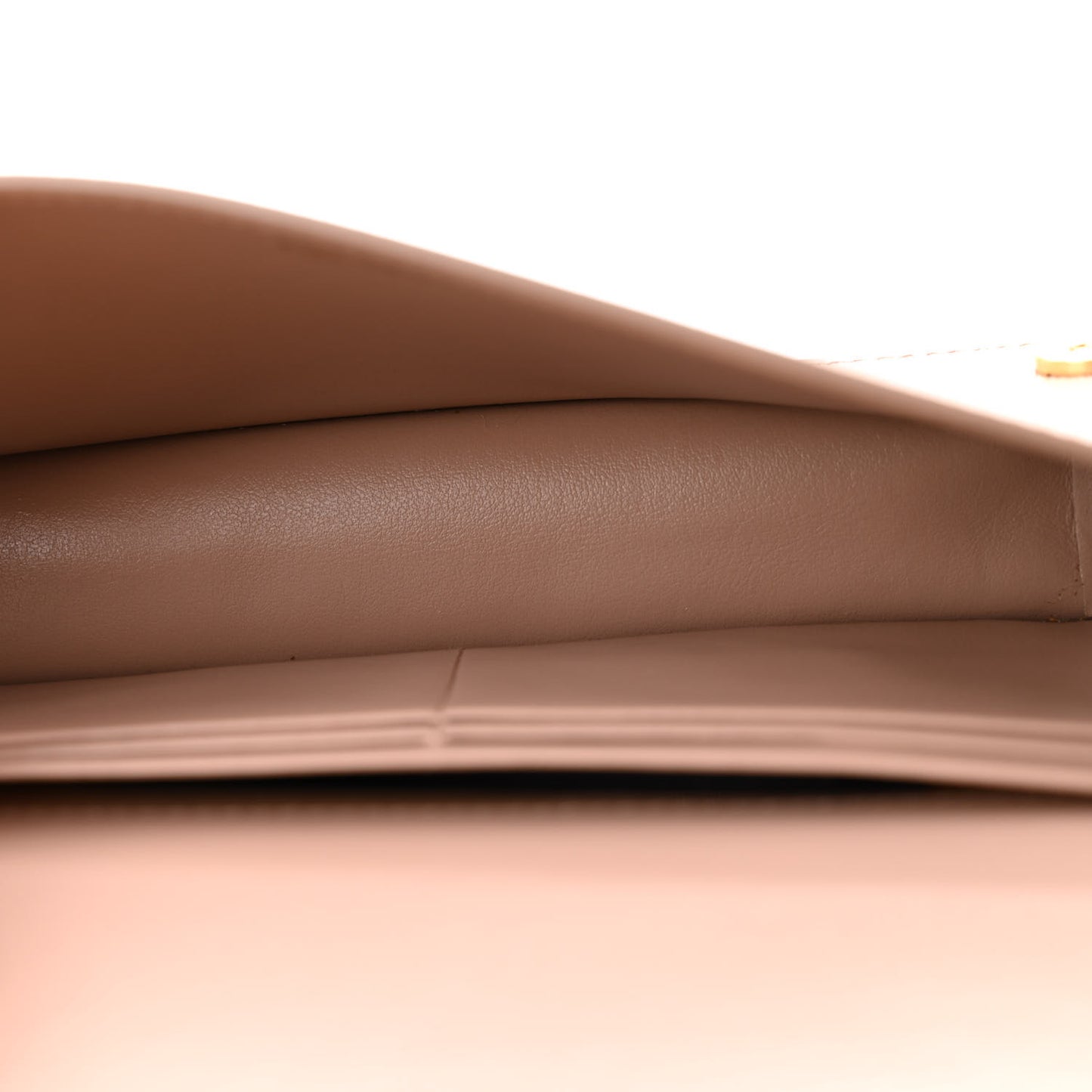 Vitello Move Triangle Logo Miniborse Cipria