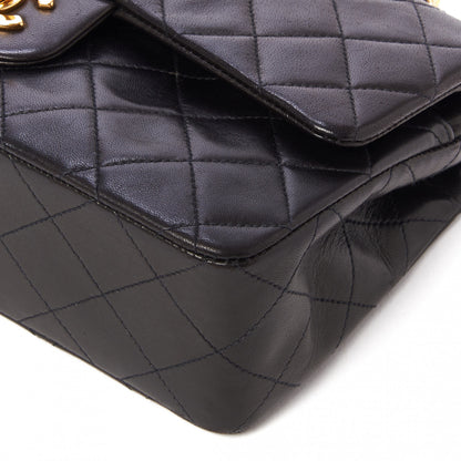 Chanel Lambskin Quilted Small Double Flap Black 5 of 10
