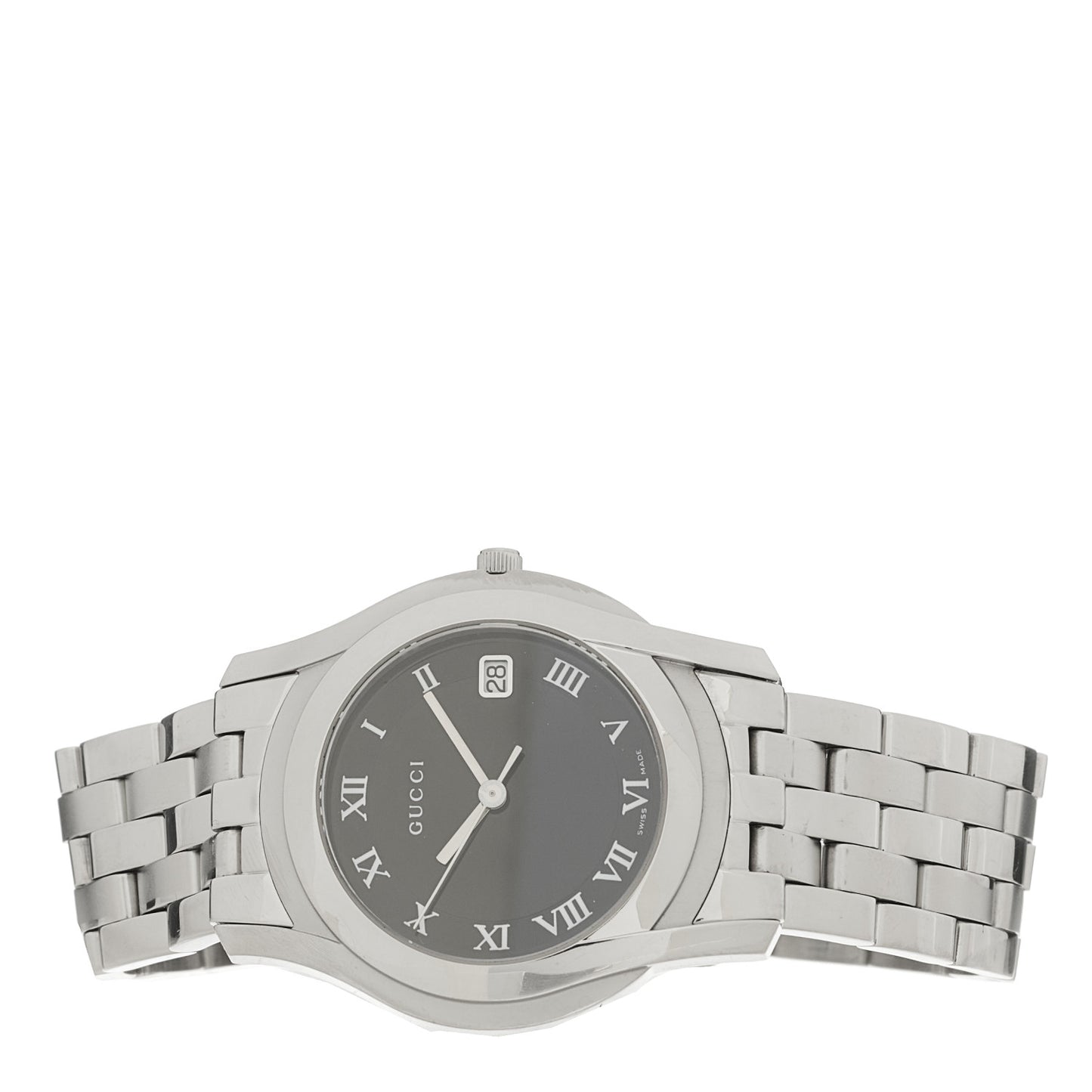 Stainless Steel 35mm 5500M Quartz Watch Black