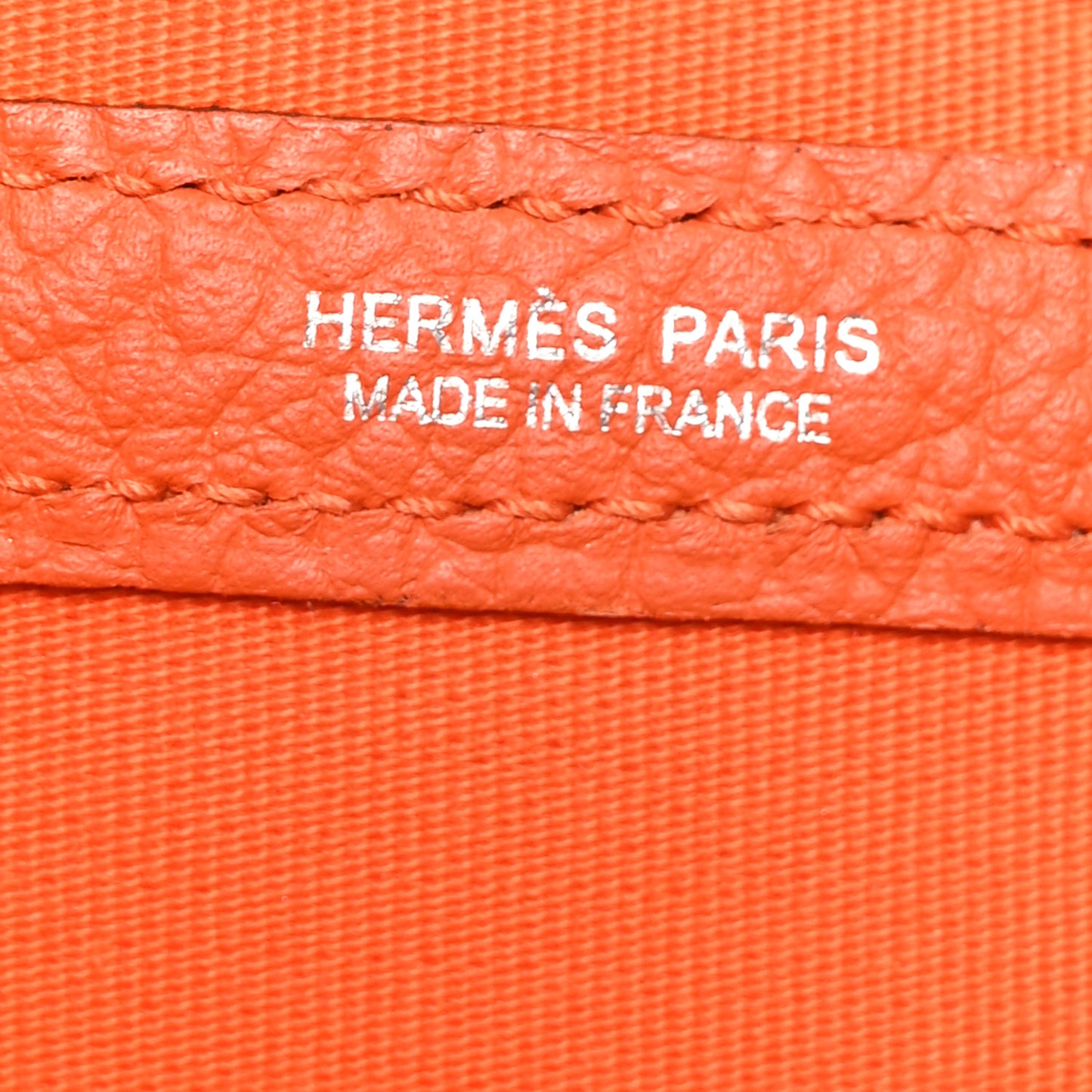 Toile Negonda Garden Party Tote 36 MM Orange