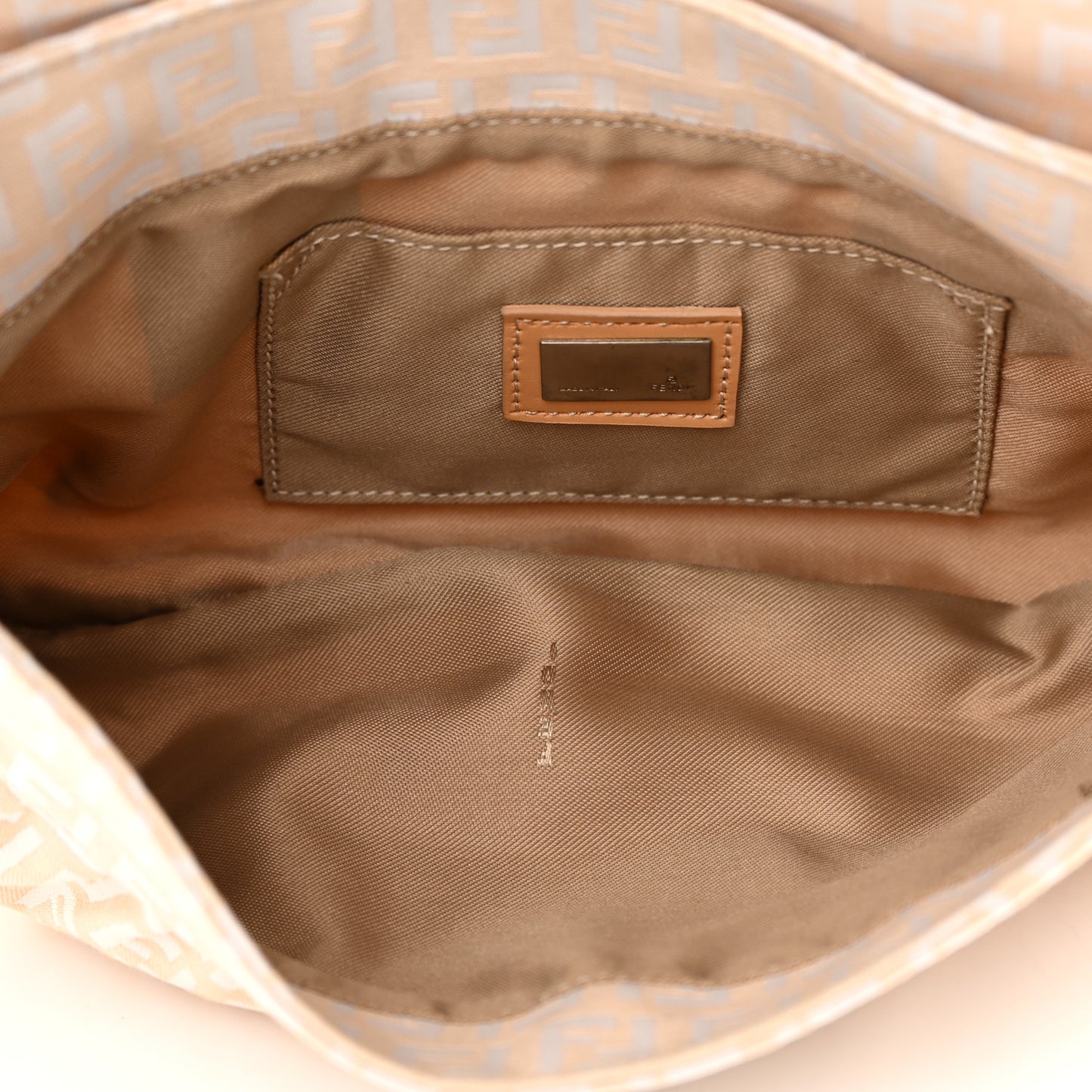 Zucchino Small Chef Shoulder Bag Beige White