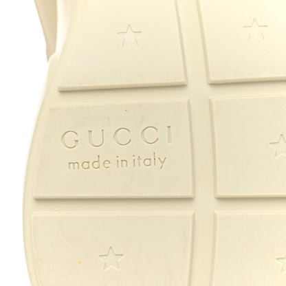 Gucci Calfskin Mens Gucci Disk Rhyton Sneakers 5 Ivory Red 7 of 11