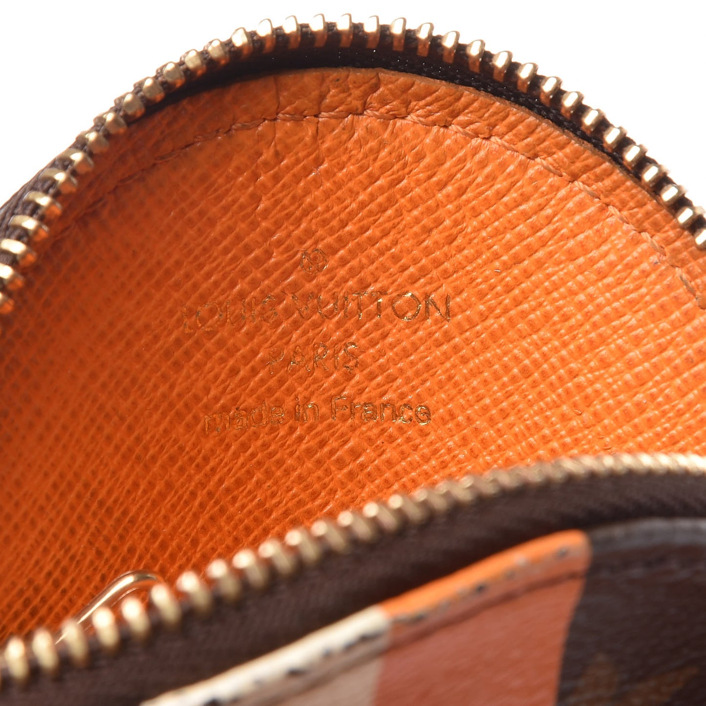 Monogram Groom Round Coin Purse