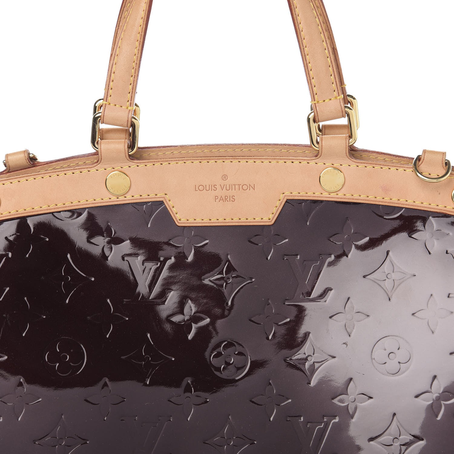 Louis Vuitton Vernis Brea MM Amarante 8 of 8