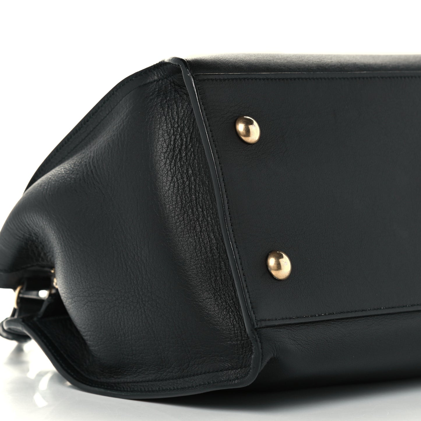 Calfskin Small Classic Y Cabas Black
