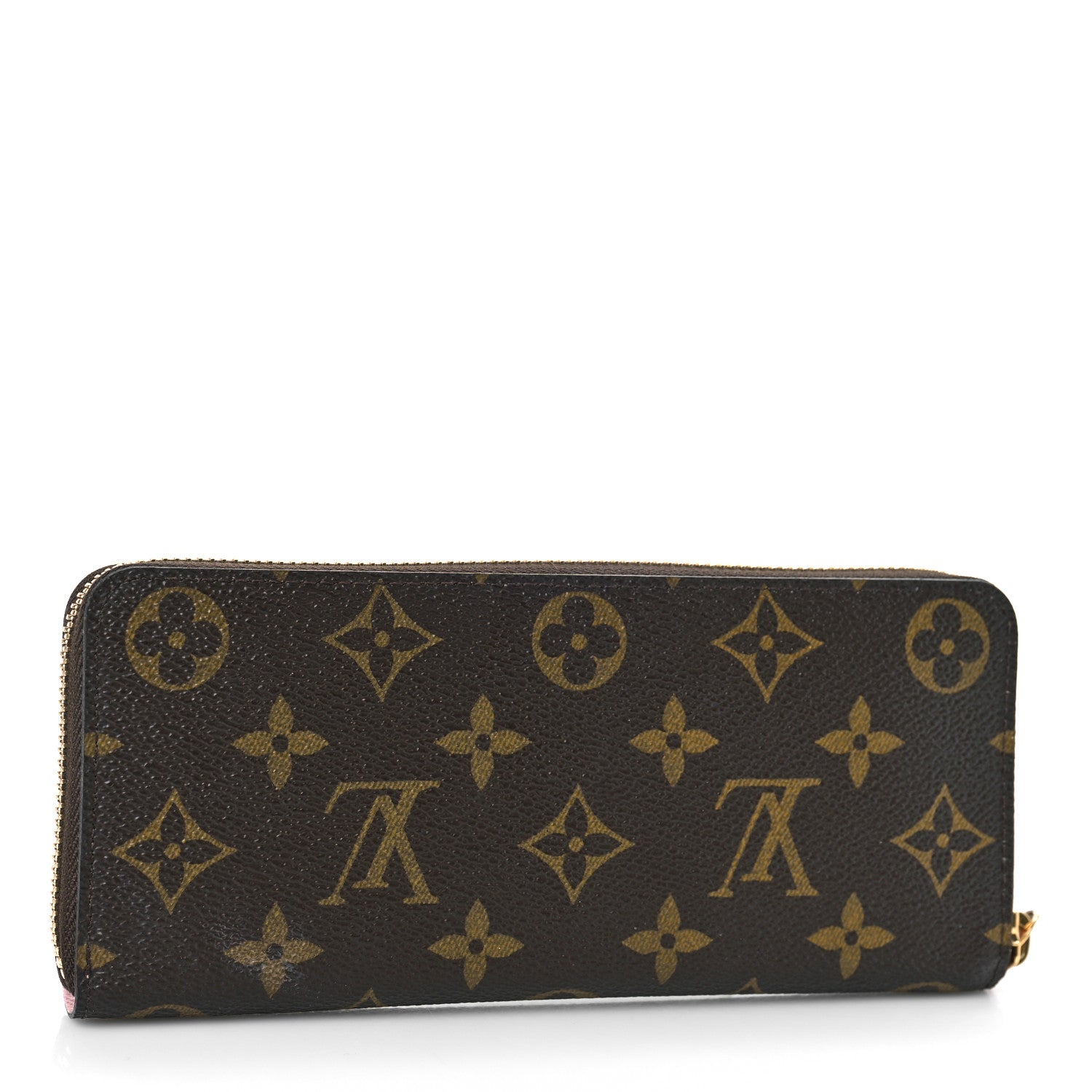 Louis Vuitton Monogram Clemence Wallet Rose Ballerine 3 of 8