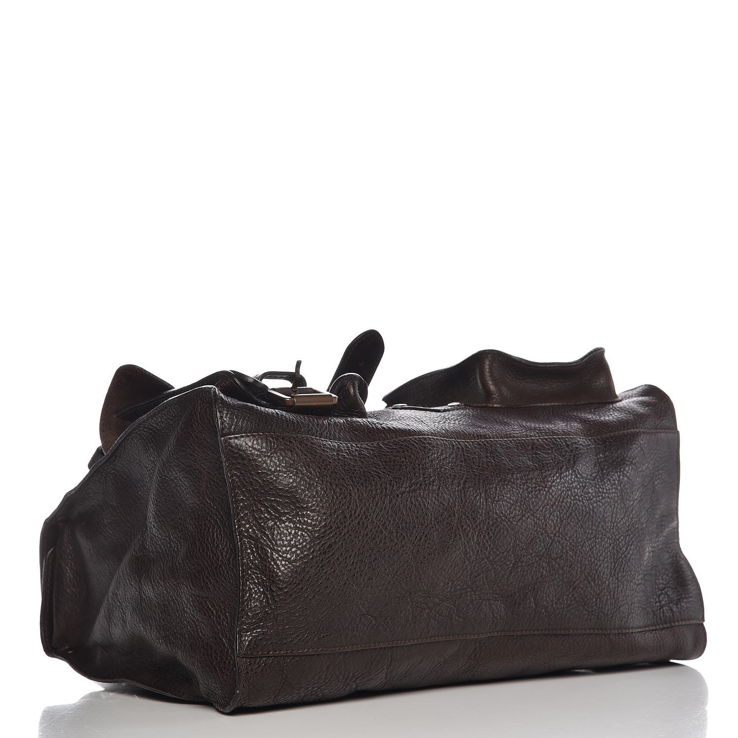 Mulberry Calfskin Roxanne Satchel Chocolate 4 of 9
