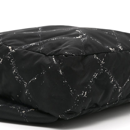 Chanel Nylon Travel Backpack Black 9 of 10