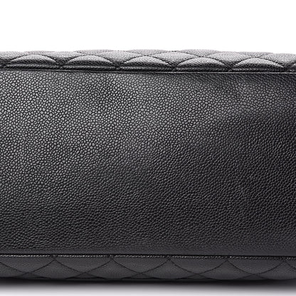 Chanel Caviar Quilted Grand Shopping Tote GST Black 10 of 12