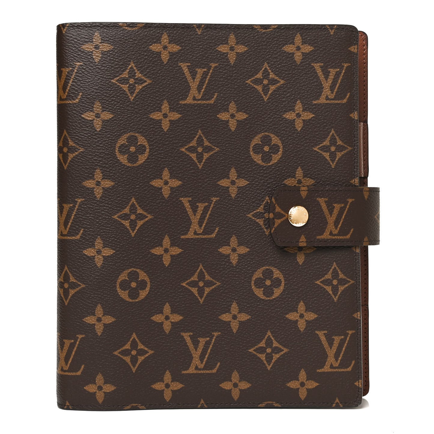 Monogram Large Ring Agenda Cover