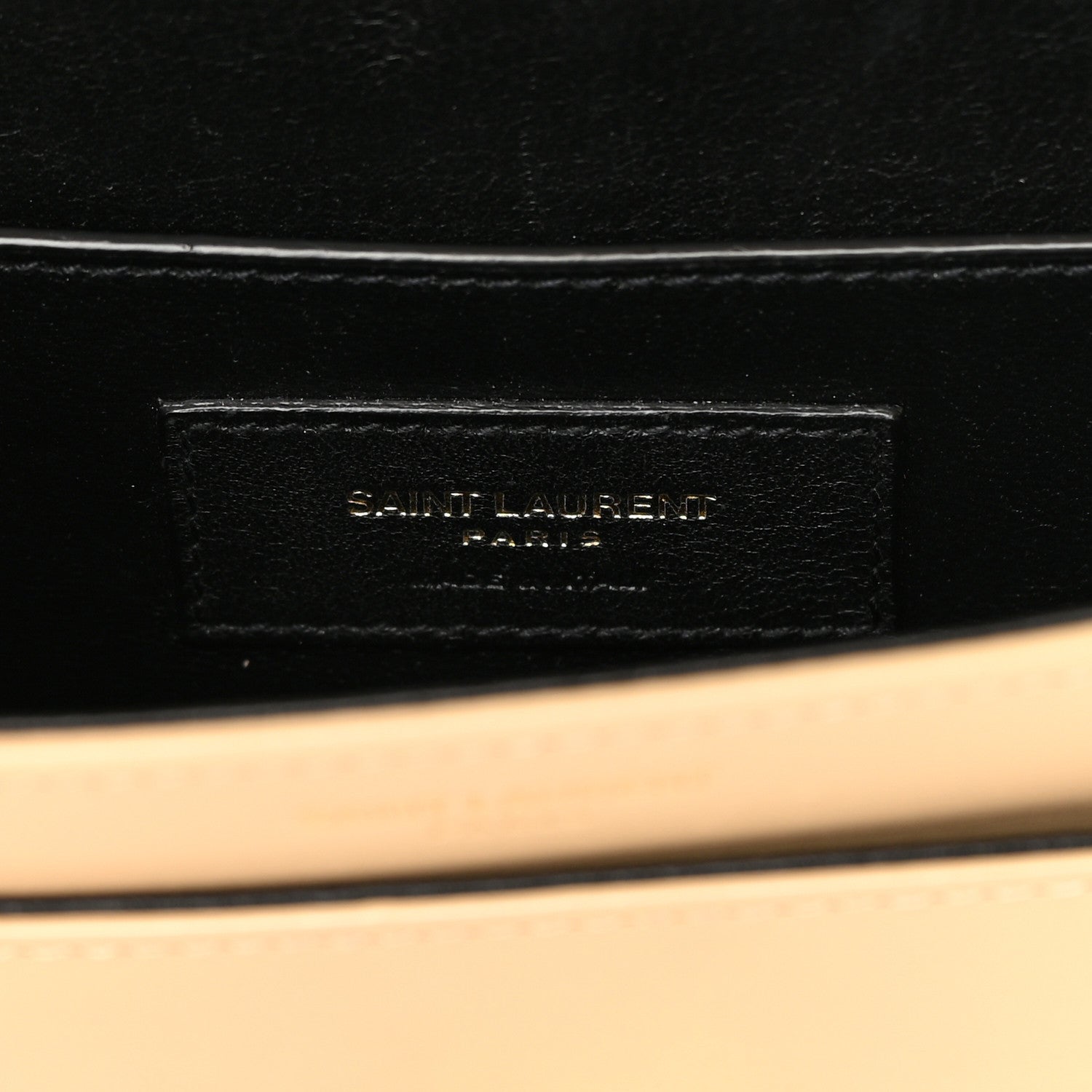 Saint Laurent Smooth Calfskin Small Solferino Satchel Ivory Natural 6 of 14