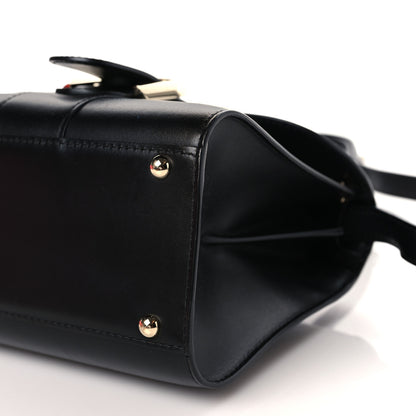Delvaux Box Calfskin Mini Brillant Satchel Black 9 of 9