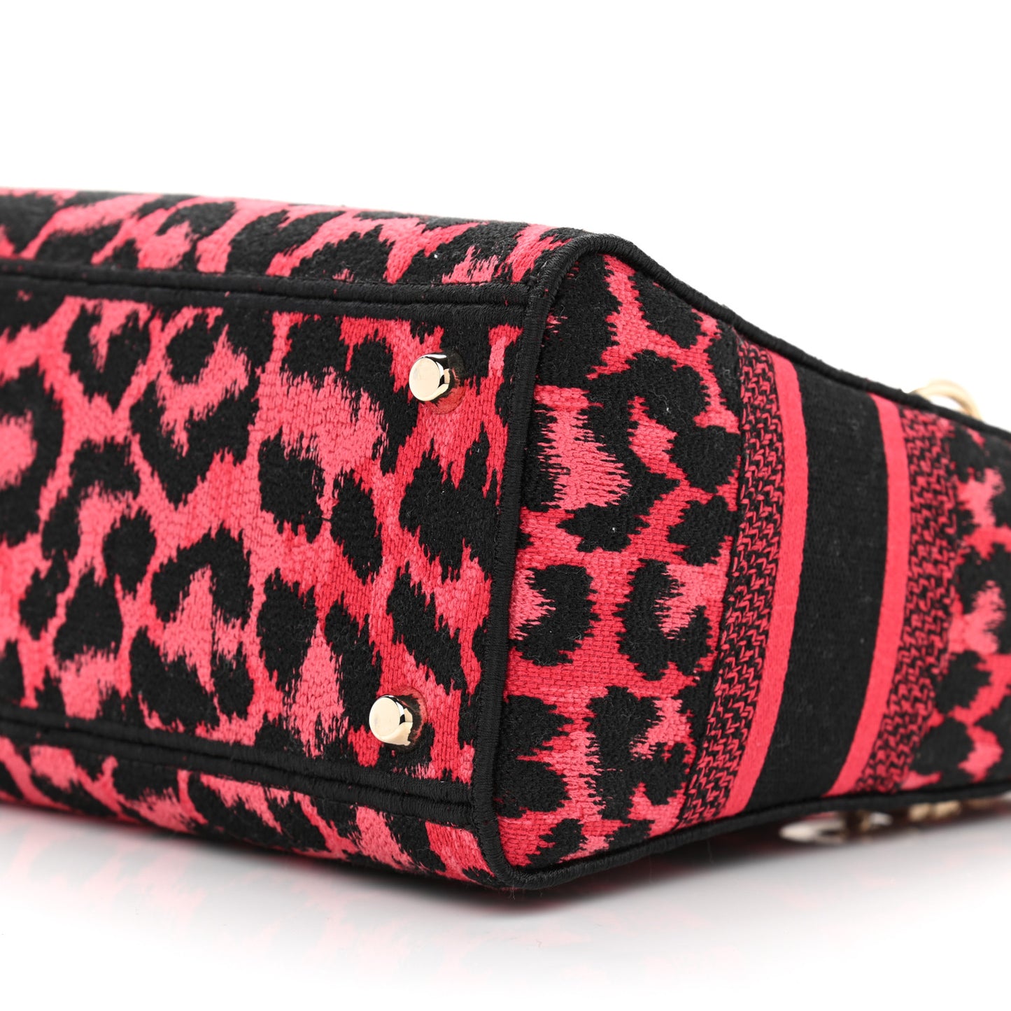 Canvas Mizza Embroidered Medium Lady D-Lite Fuchsia