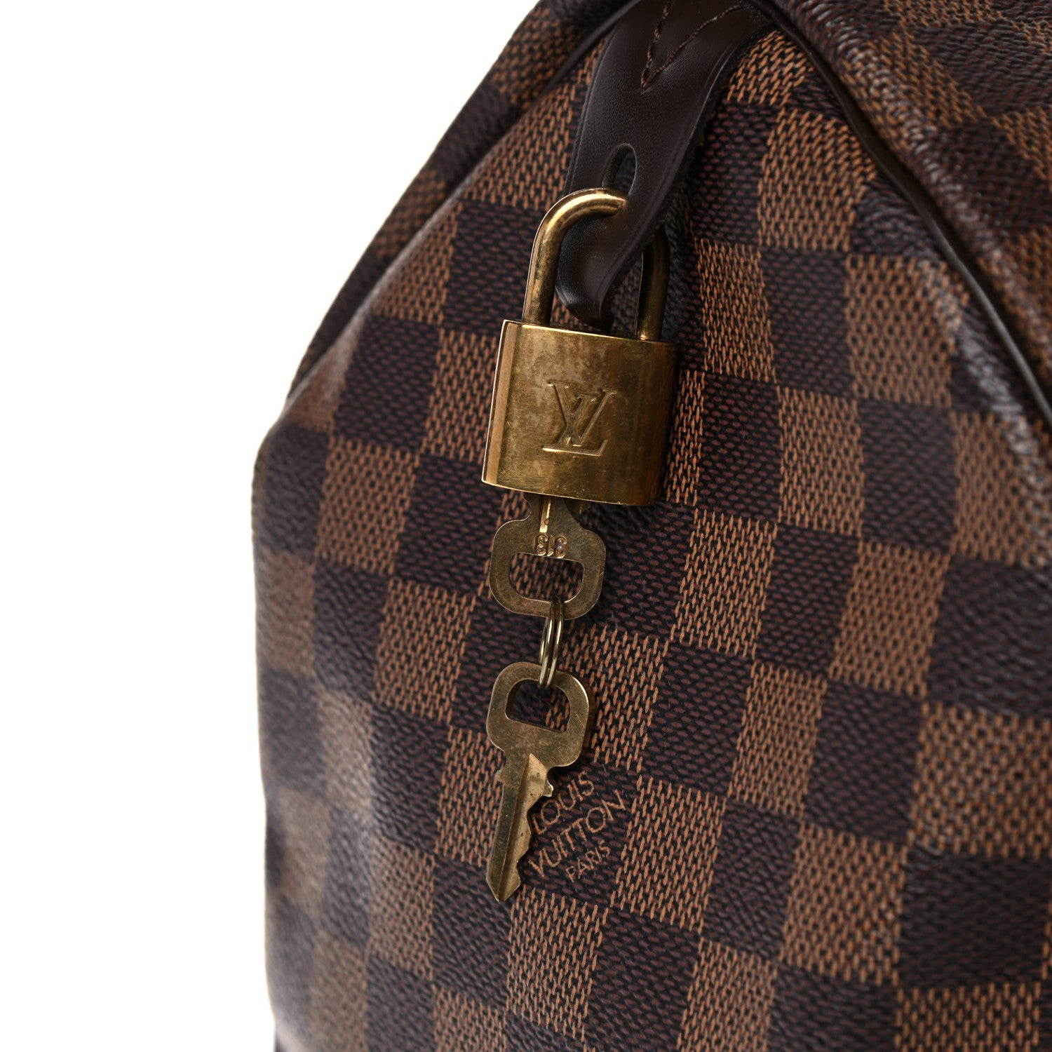 Louis Vuitton Damier Ebene Speedy 30 19 of 22