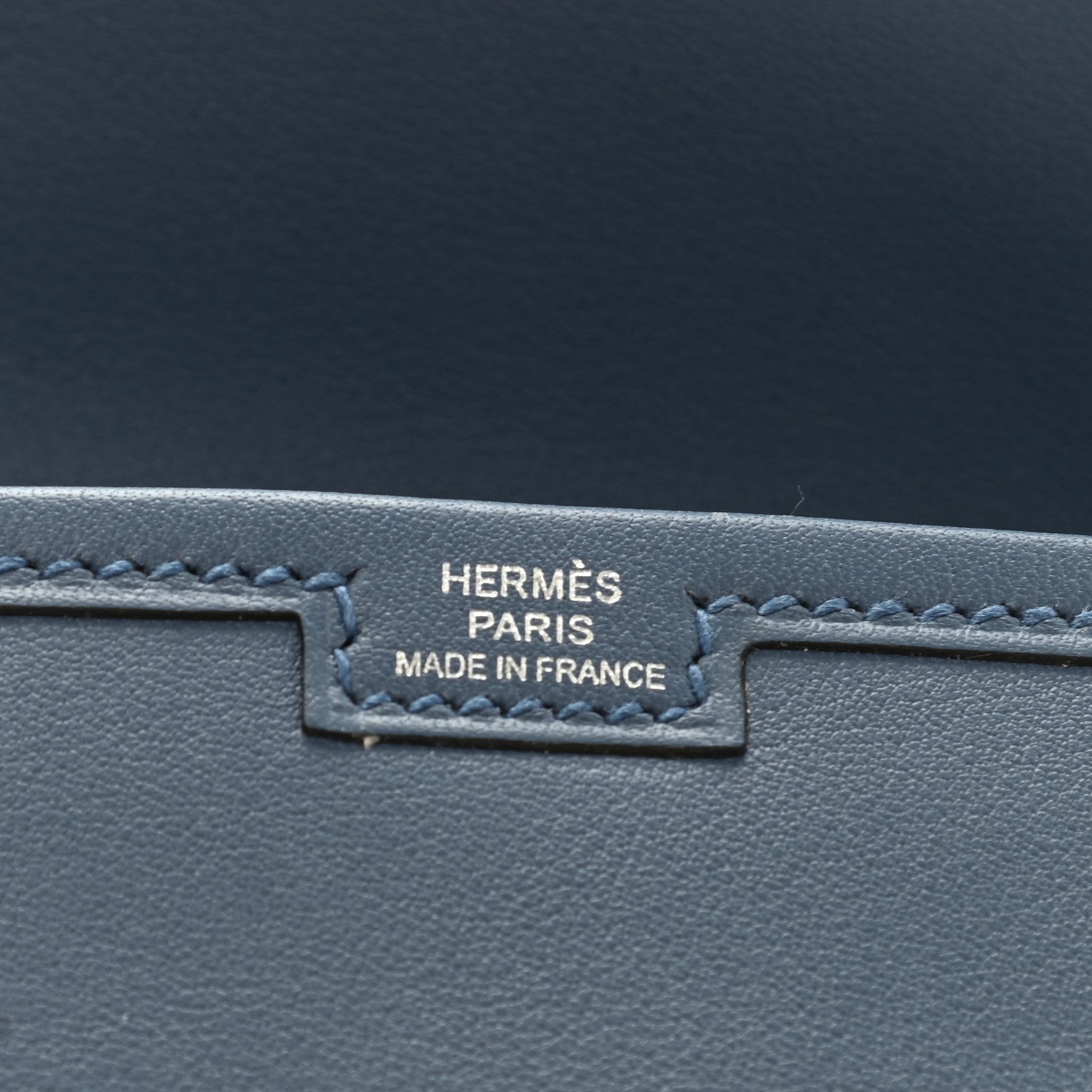 Hermes Swift Jige Duo Clutch Bleu Agate 6 of 12