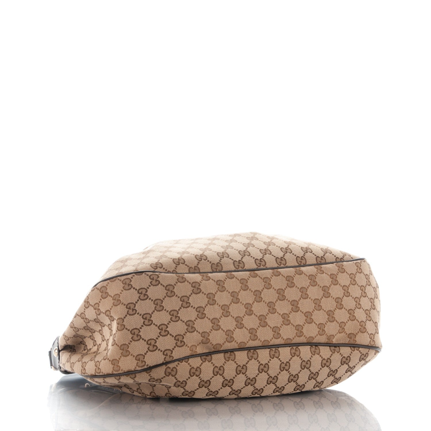 Gucci Monogram Medium Sukey Hobo Dark Brown 4 of 7