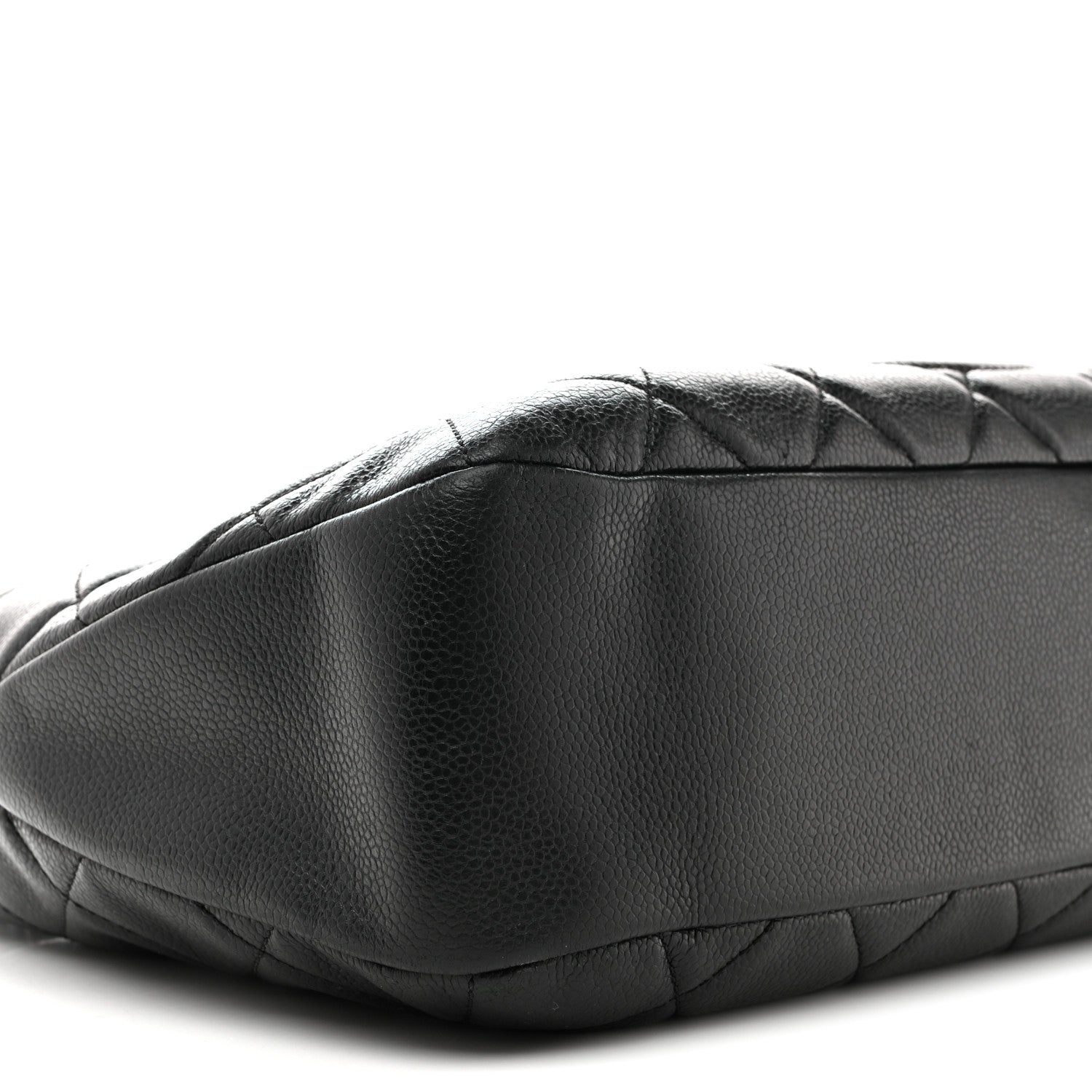 Chanel Caviar Quilted CC Timeless Soft Tote Black 9 of 13