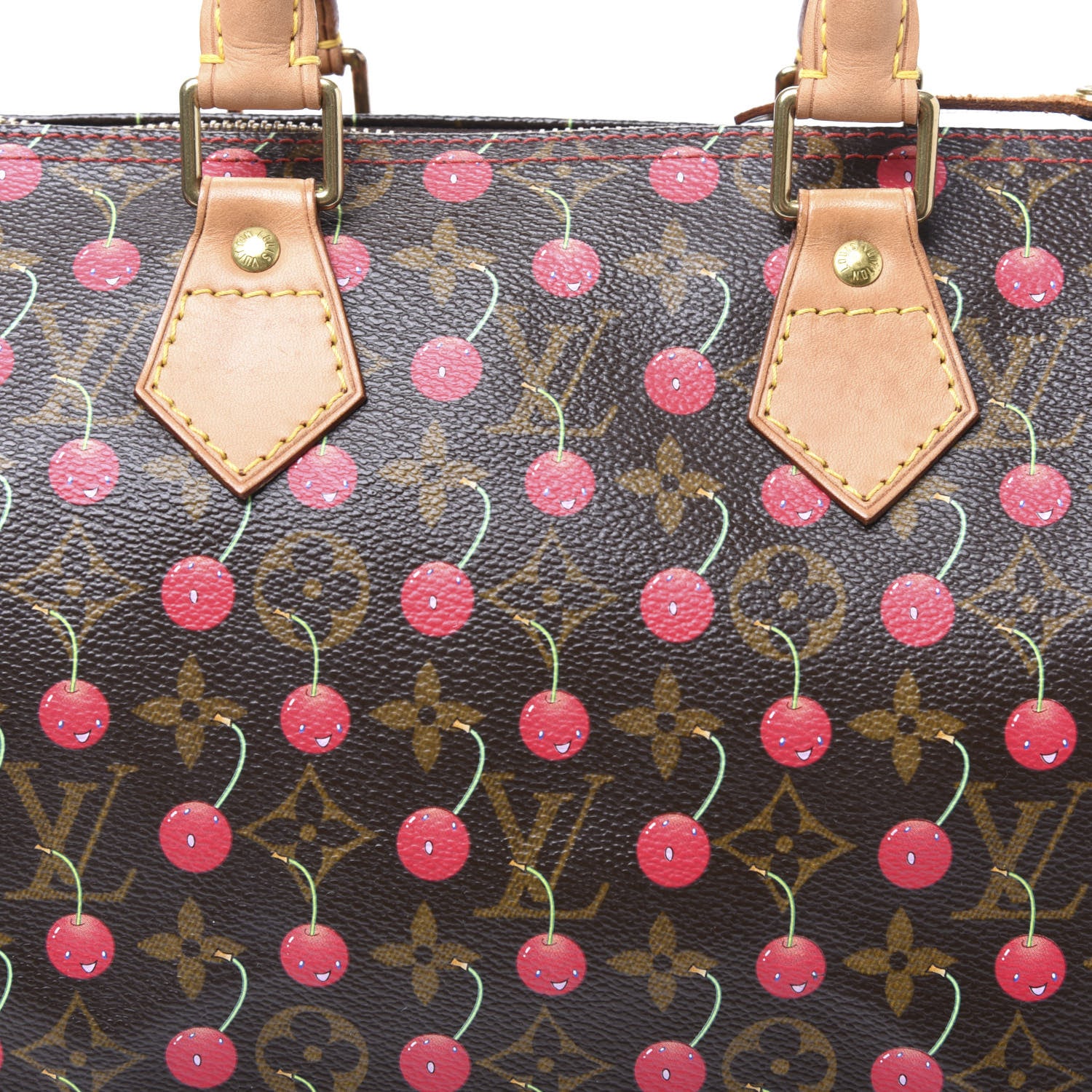Louis Vuitton Monogram Cerises Speedy 25 11 of 11