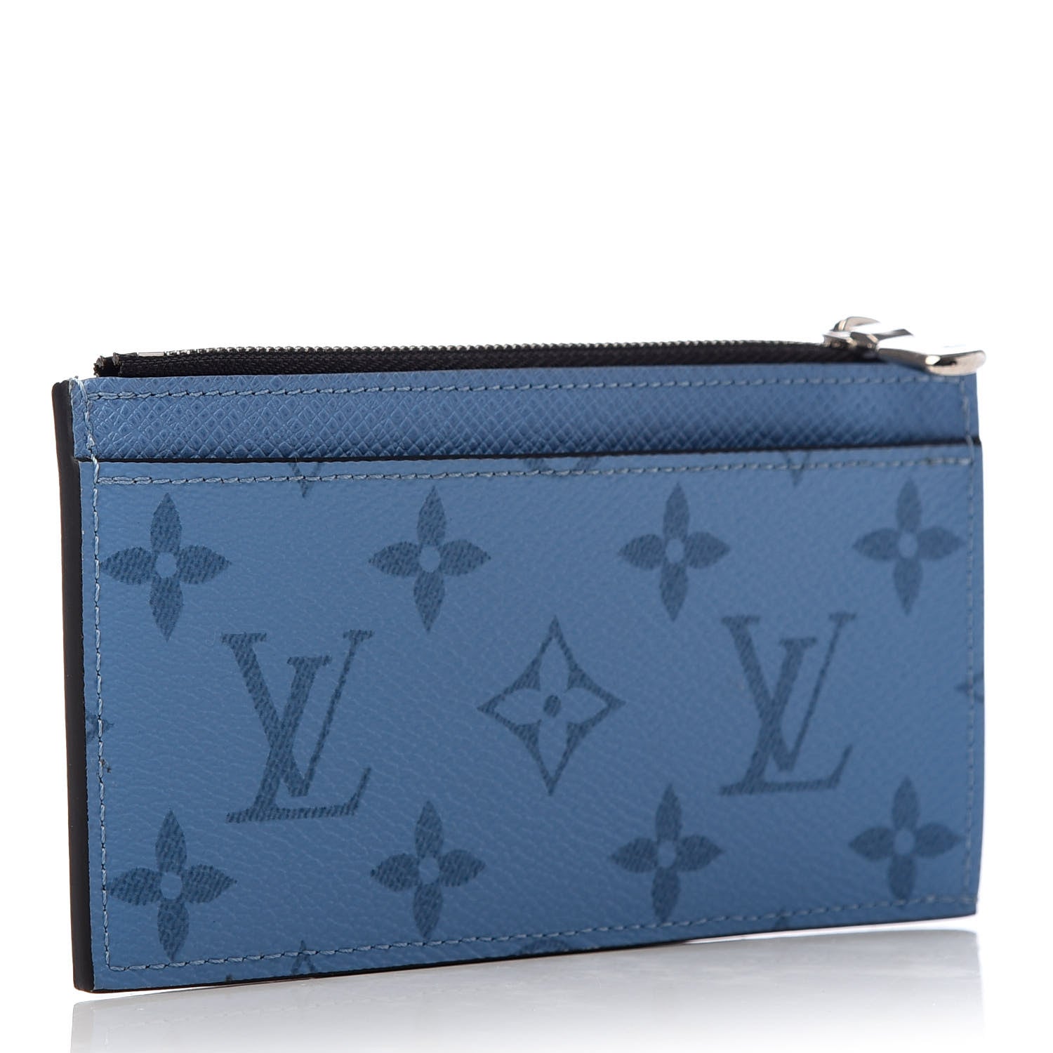 Louis Vuitton Taigarama Coin Card Holder Denim 3 of 6