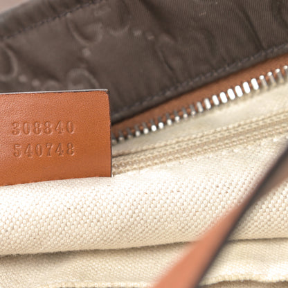 Gucci Nylon Guccissima Messenger Bag Brown 7 of 16