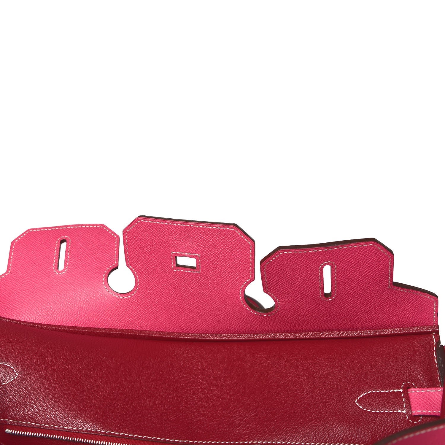 Hermes Epsom Candy Birkin 35 Rose Tyrien Rubis 16 of 41