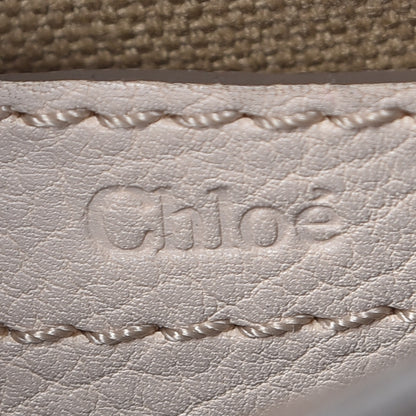 Chloe Calfskin Mini Marcie Nude Crossbody Bag Abstract White 6 of 7