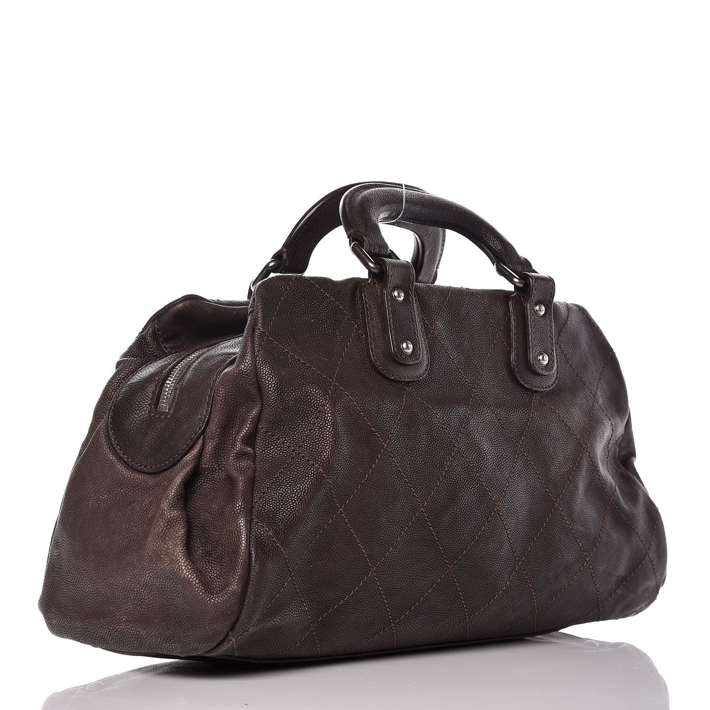 Caviar Large Outdoor Ligne Doctor Bag Brown