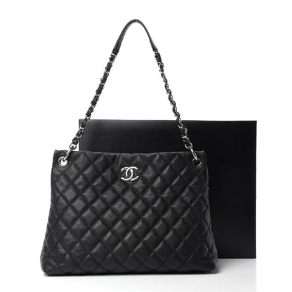 Chanel Caviar Quilted Easy Zip Tote Black 11 of 11