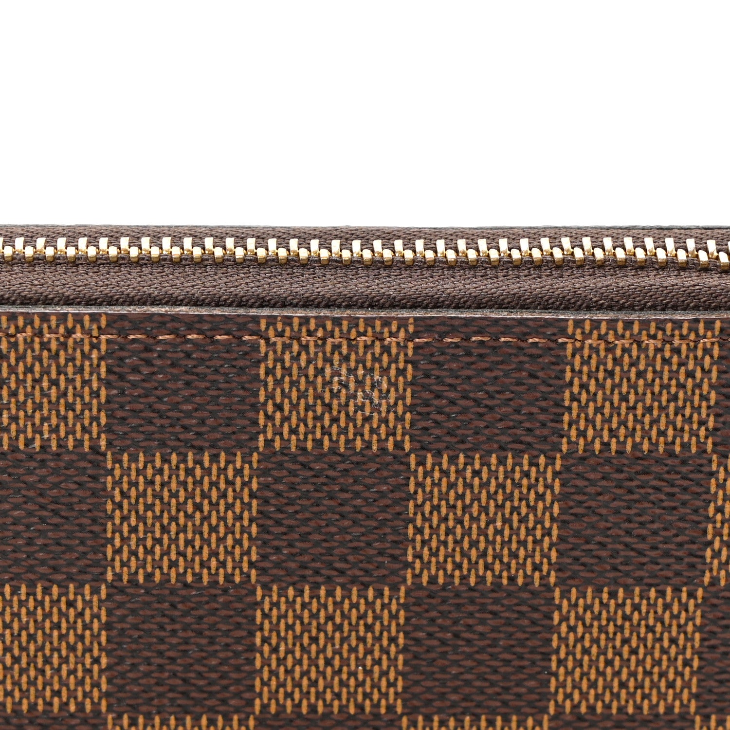 Louis Vuitton Damier Ebene Clemence Wallet Rose Ballerine 10 of 13